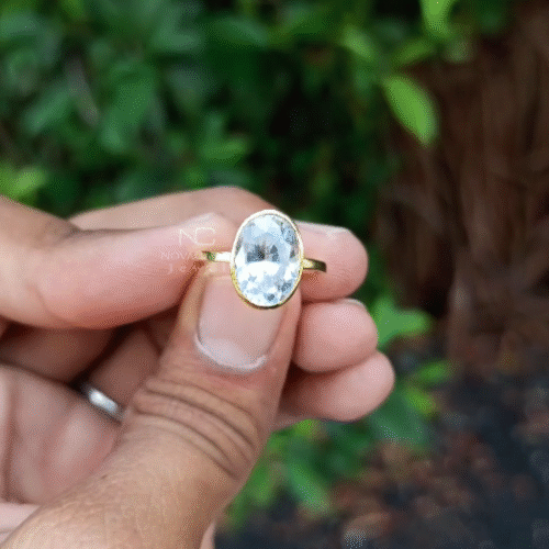 3CT Oval Cut Moissanite Diamond Bezal Set Engagement Ring